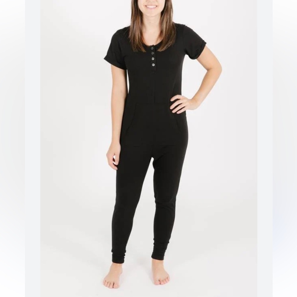 SMASH + TESS THE S + T ANYDAY ROMPER in Black